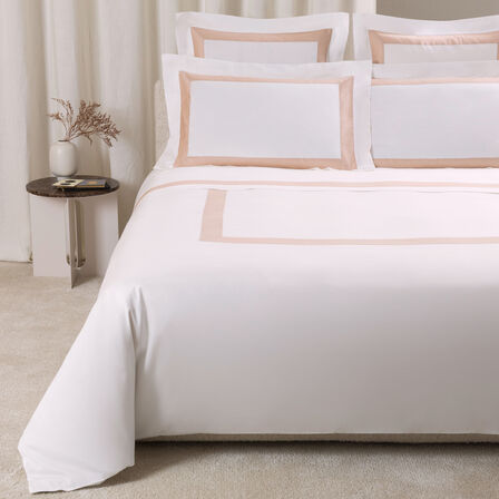Sateen Breeze Border Duvet Cover