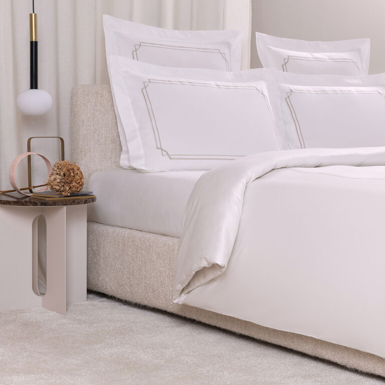 slide 2 Layering Embroidery Duvet Cover Set