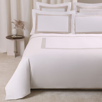Sateen Breeze Border Duvet Cover Set