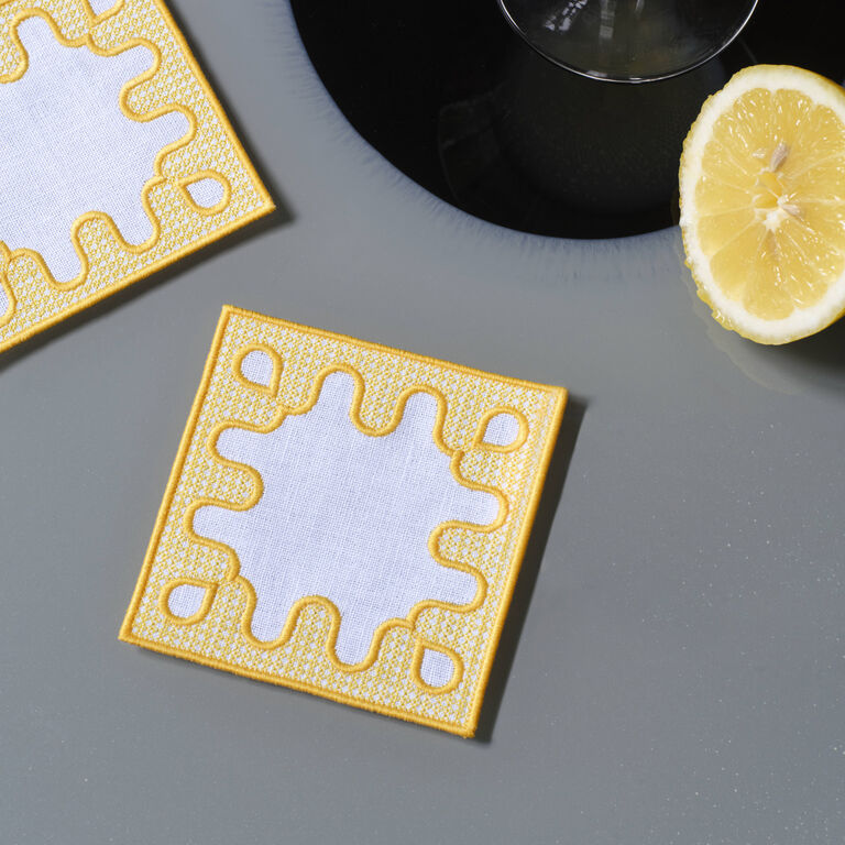 slide 1 Modernism Net Coaster Set