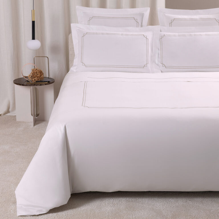 slide 1 Layering Embroidery Duvet Cover Set