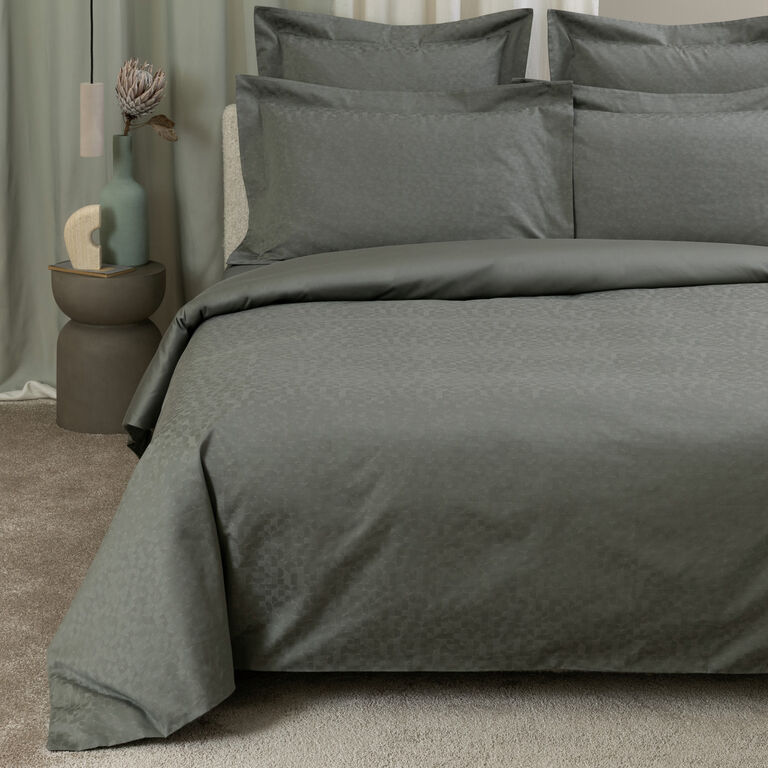 slide 1 Avant Jacquard Duvet Cover Set