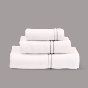 slide 4 Layering Embroidery Bath Towel
