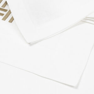 slide 4 Basket Weave Placemats and Napkins Set