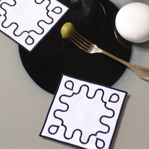 slide 1 Modernism Outline Coaster Set